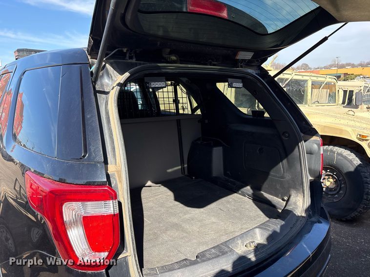 image for item EY9971 2016 Ford Explorer Police Interceptor SUV