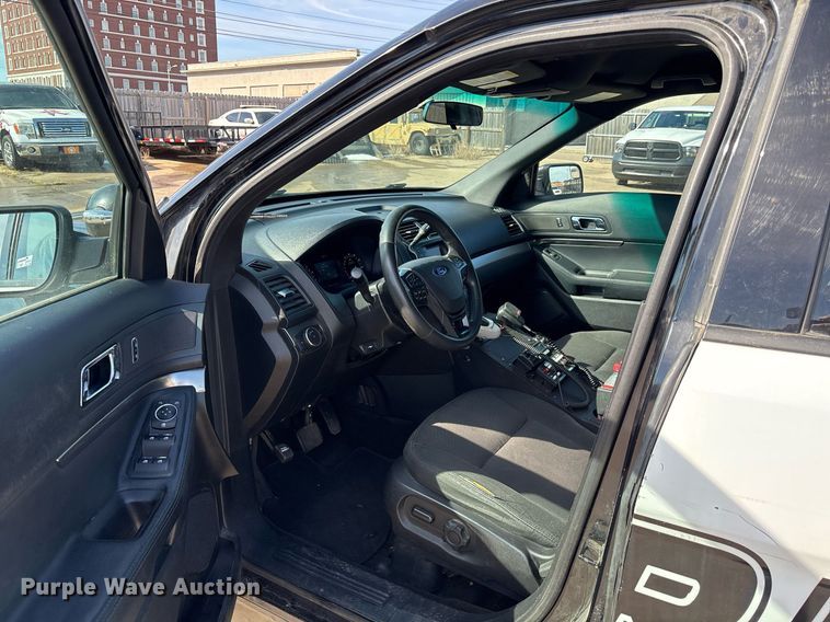 image for item EY9971 2016 Ford Explorer Police Interceptor SUV