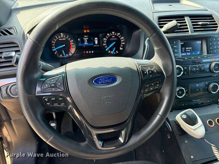 image for item EY9971 2016 Ford Explorer Police Interceptor SUV