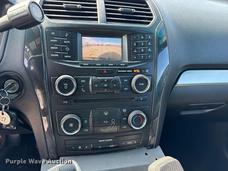 image for item EY9971 2016 Ford Explorer Police Interceptor SUV