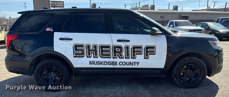 image for item EY9973 2018 Ford Explorer Police Interceptor SUV