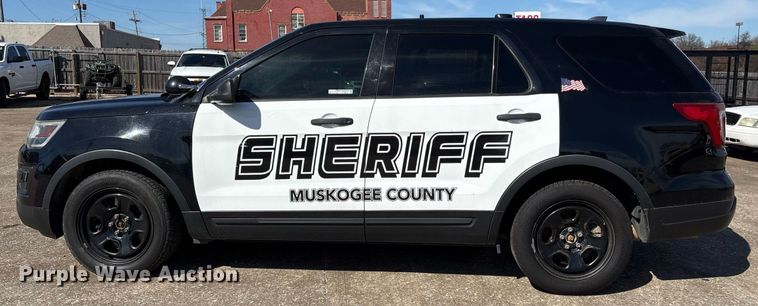 image for item EY9973 2018 Ford Explorer Police Interceptor SUV