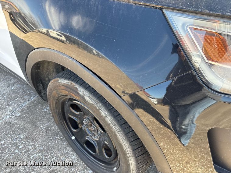 image for item EY9973 2018 Ford Explorer Police Interceptor SUV