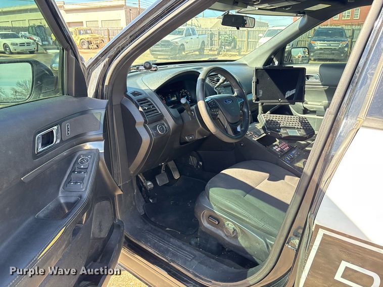 image for item EY9973 2018 Ford Explorer Police Interceptor SUV