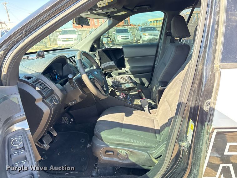 image for item EY9973 2018 Ford Explorer Police Interceptor SUV