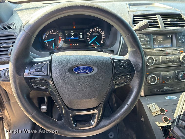 image for item EY9973 2018 Ford Explorer Police Interceptor SUV