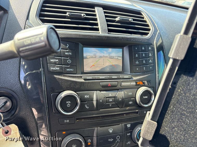 image for item EY9973 2018 Ford Explorer Police Interceptor SUV