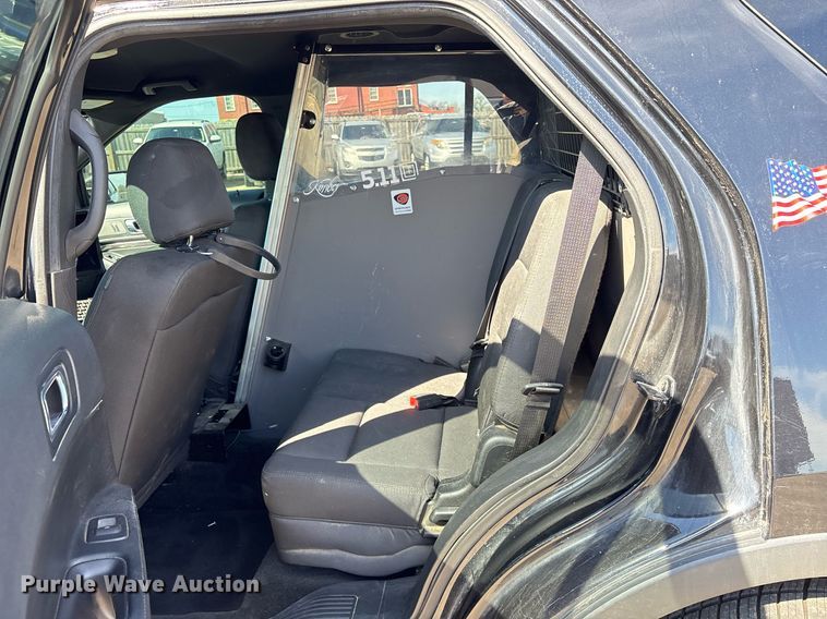 image for item EY9973 2018 Ford Explorer Police Interceptor SUV