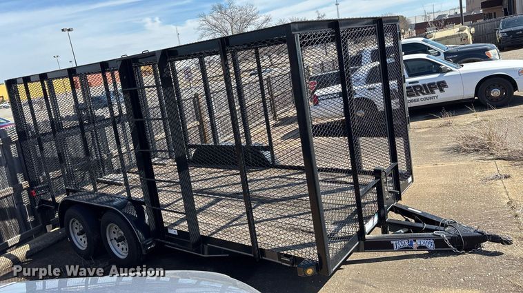 image for item EY9976 2019 Texas Bragg refuse trailer