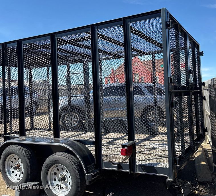 image for item EY9976 2019 Texas Bragg refuse trailer