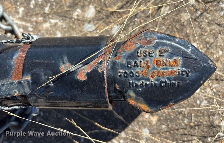 image for item EY9976 2019 Texas Bragg refuse trailer