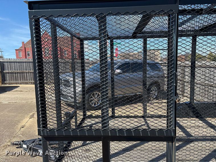 image for item EY9976 2019 Texas Bragg refuse trailer