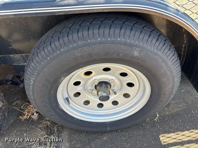 image for item EY9976 2019 Texas Bragg refuse trailer