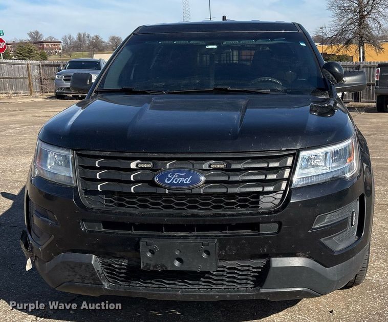 image for item EY9977 2018 Ford Explorer Police Interceptor SUV