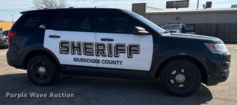 image for item EY9977 2018 Ford Explorer Police Interceptor SUV