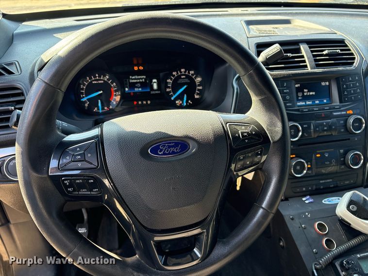 image for item EY9977 2018 Ford Explorer Police Interceptor SUV