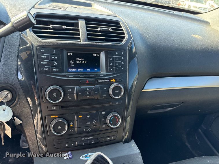 image for item EY9977 2018 Ford Explorer Police Interceptor SUV