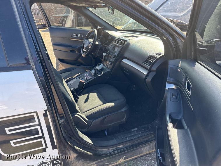 image for item EY9977 2018 Ford Explorer Police Interceptor SUV