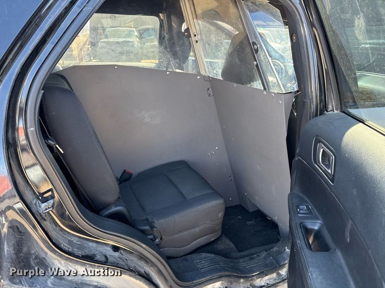 image for item EY9977 2018 Ford Explorer Police Interceptor SUV