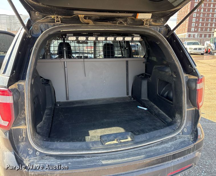 image for item EY9977 2018 Ford Explorer Police Interceptor SUV