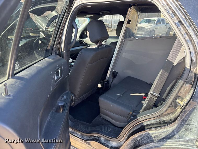image for item EY9977 2018 Ford Explorer Police Interceptor SUV