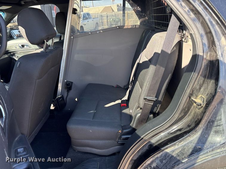 image for item EY9977 2018 Ford Explorer Police Interceptor SUV