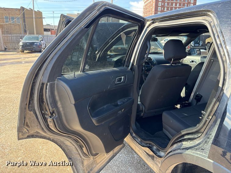 image for item EY9977 2018 Ford Explorer Police Interceptor SUV