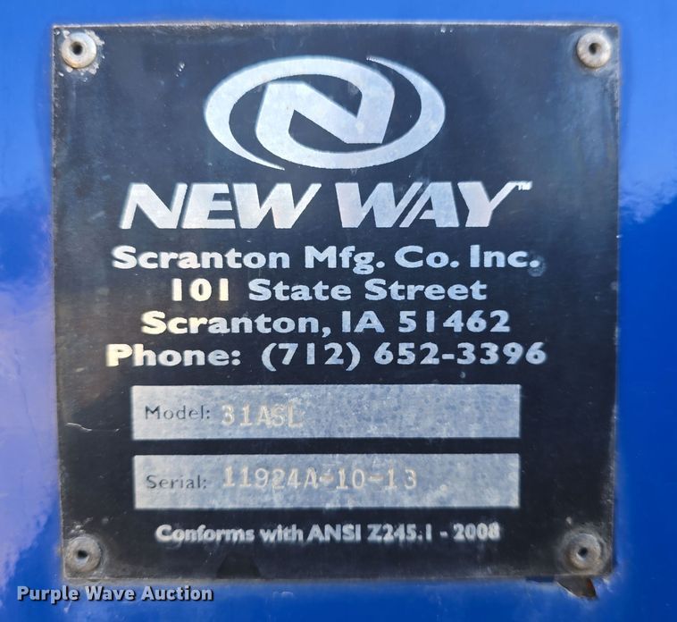 image for item NI9489 2014 Mack LE600 refuse truck