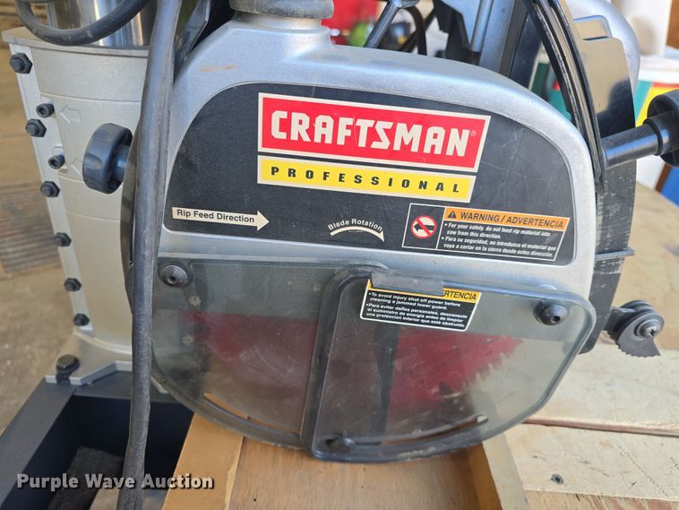 image for item NI9525 Craftsman radial arm saw