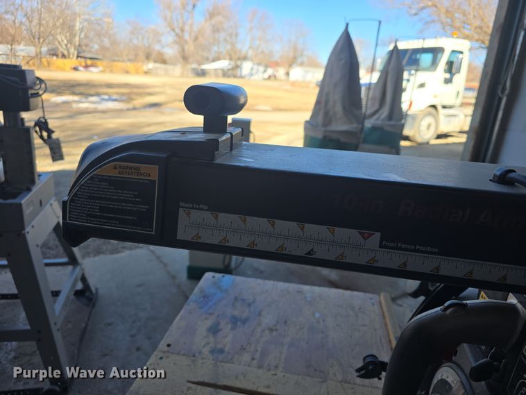 image for item NI9525 Craftsman radial arm saw