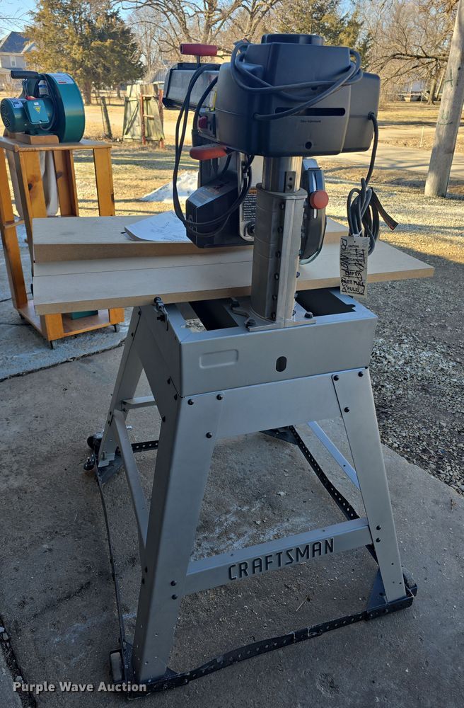 image for item NI9529 Craftsman radial arm saw