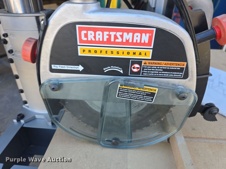 image for item NI9529 Craftsman radial arm saw