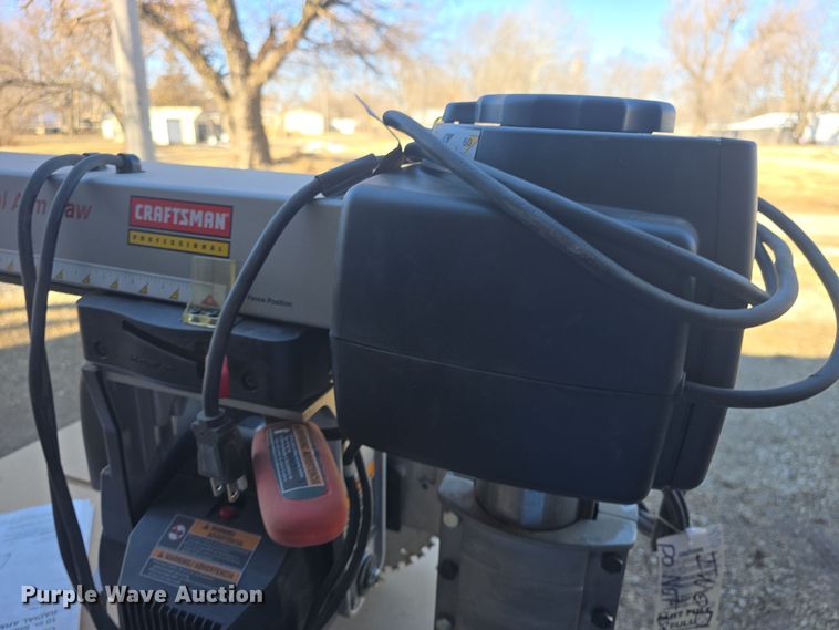 image for item NI9529 Craftsman radial arm saw