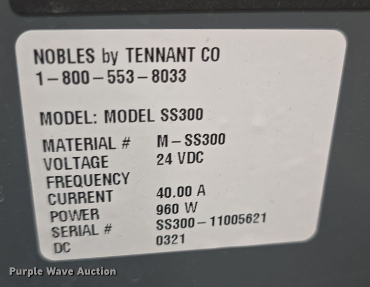 image for item NI9532 Nobles Speed Scrub 300 floor scrubber