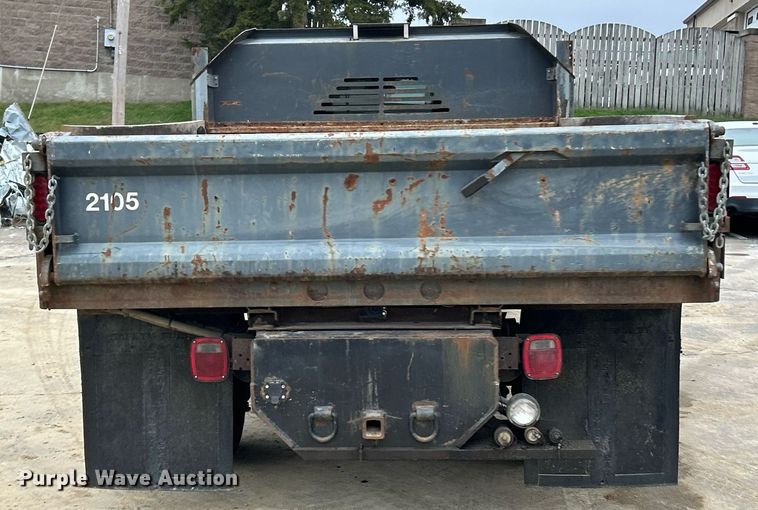 image for item NJ9592 2009 Dodge Ram 5500 Heavy Duty dump truck