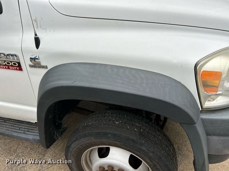 image for item NJ9592 2009 Dodge Ram 5500 Heavy Duty dump truck