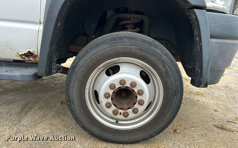 image for item NJ9592 2009 Dodge Ram 5500 Heavy Duty dump truck