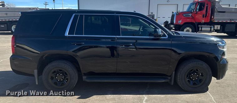 image for item NN9595 2017 Chevrolet Tahoe Police SUV