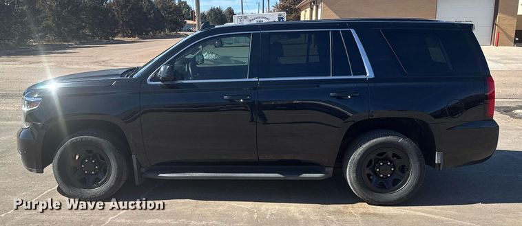 image for item NN9595 2017 Chevrolet Tahoe Police SUV