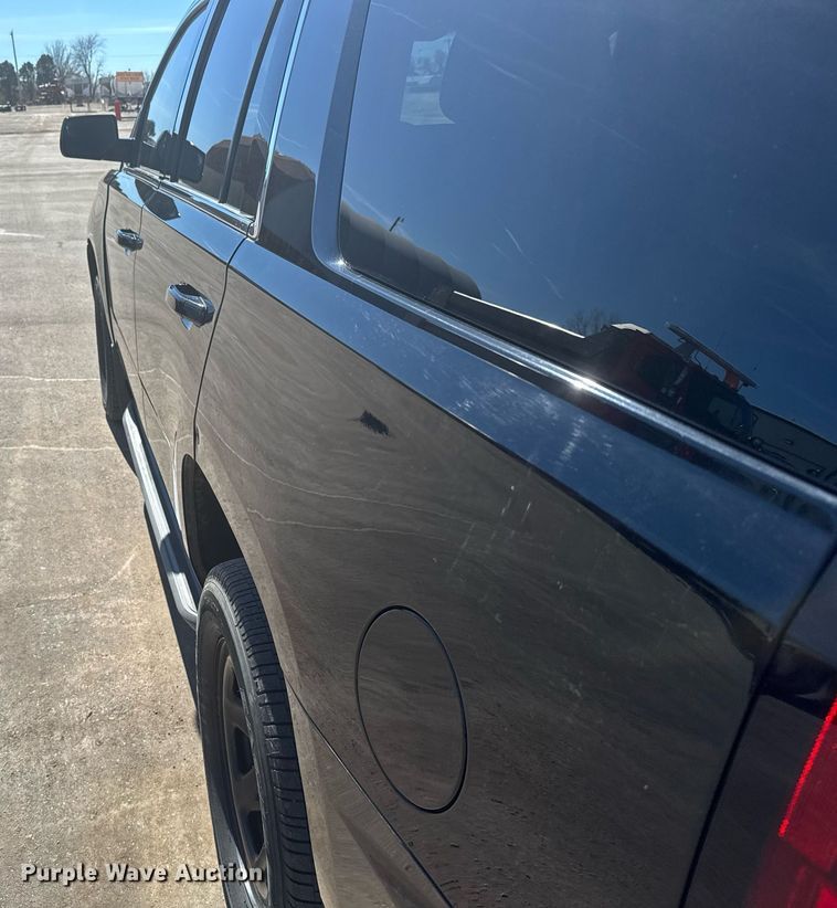 image for item NN9595 2017 Chevrolet Tahoe Police SUV