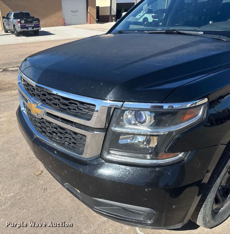 image for item NN9595 2017 Chevrolet Tahoe Police SUV