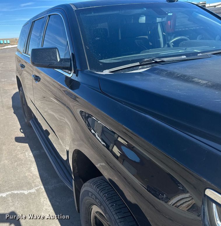 image for item NN9595 2017 Chevrolet Tahoe Police SUV