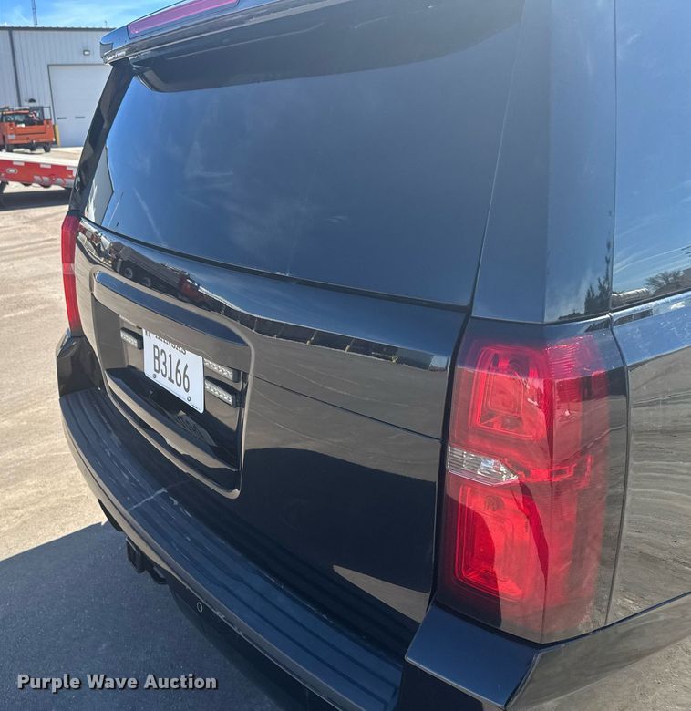 image for item NN9595 2017 Chevrolet Tahoe Police SUV