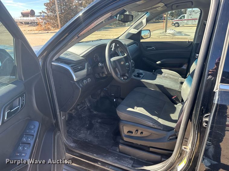 image for item NN9595 2017 Chevrolet Tahoe Police SUV