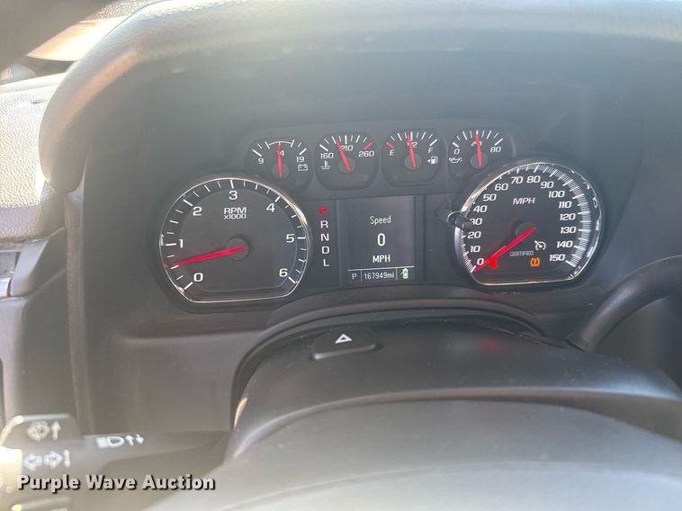 image for item NN9595 2017 Chevrolet Tahoe Police SUV