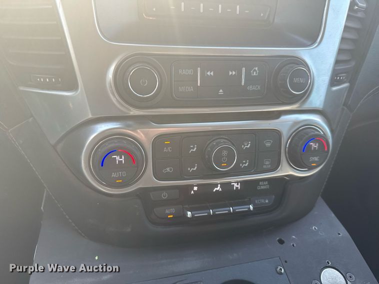 image for item NN9595 2017 Chevrolet Tahoe Police SUV