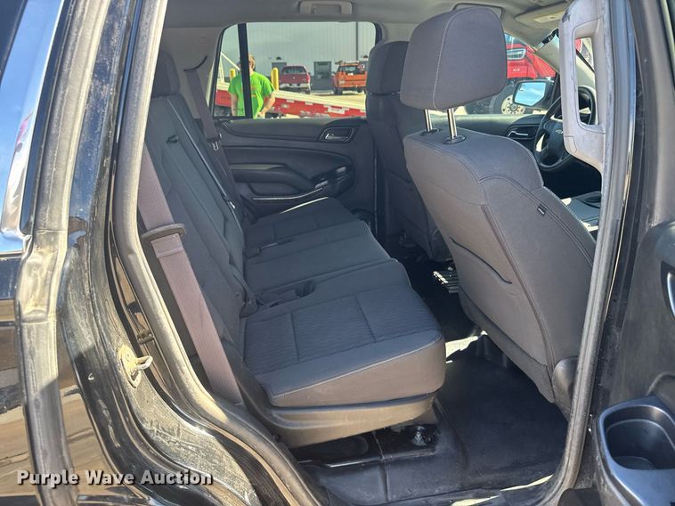 image for item NN9595 2017 Chevrolet Tahoe Police SUV