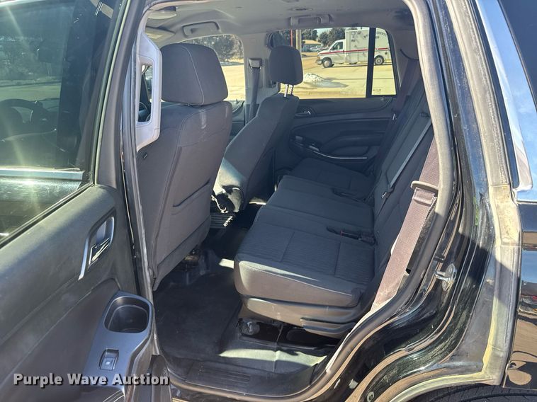 image for item NN9595 2017 Chevrolet Tahoe Police SUV