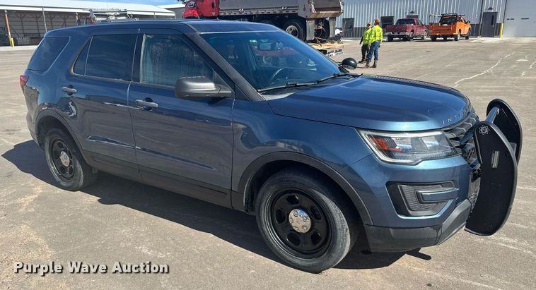 image for item NN9598 2018 Ford Explorer Police Interceptor SUV