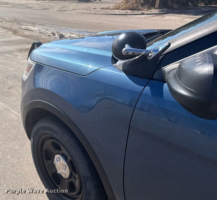 image for item NN9598 2018 Ford Explorer Police Interceptor SUV